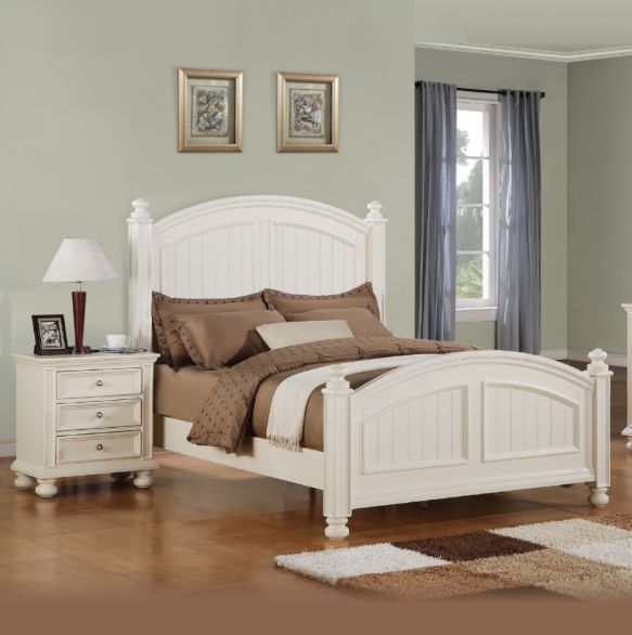 Winners Only® Cape Cod Eggshell White Nightstand-1