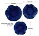 Uttermost® Abella 3-Piece Blue Wall Decor Set-3