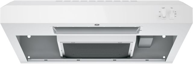 GE® Series 24" White Under Cabinet Range Hood-2