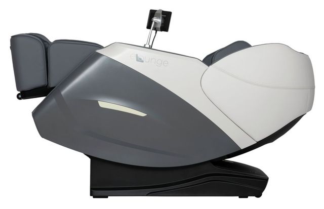 Elements International Embrace Charcoal/White Massage Chair with Eye Massager-2