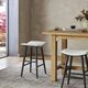 Four Hands Union Essence Natural/Light Carbon Ash Counter Stool-1