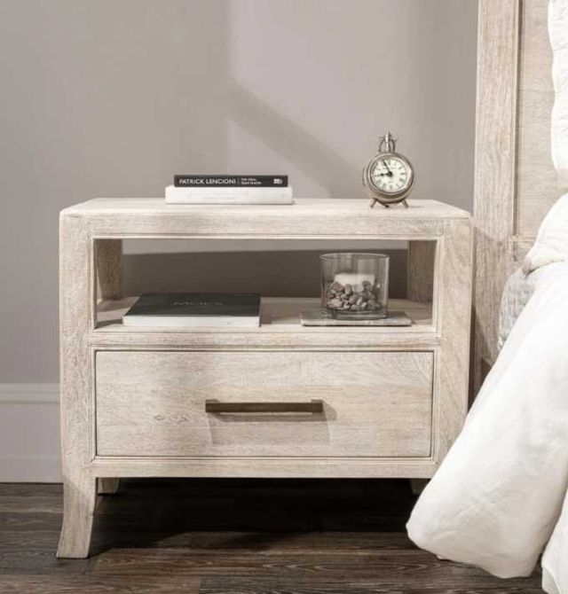 Classic Home Westmont White Nightstand-1