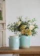 A & B Home Candia Blue/Green Vase-4