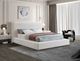 Meridian Furniture Devin Cream Queen Upholstered Panel Bed-4