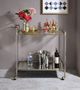 ACME Furniture Cirro Antique Mirror/Wire Brass Serving Cart-2