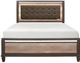 Mazin Furniture Dandridge Brown Queen Bed-0