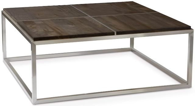 Bassett® Furniture Customizable BenchMade Midlothian 42" Square Cocktail Table-0