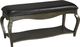 Brassex Inc. Espresso Accent Bench-0