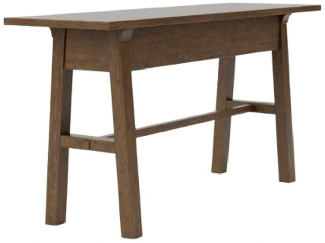 Riverside Furniture Calhoun Whiskey Oak Sofa Table-4