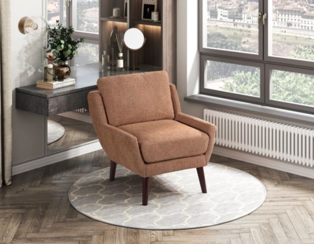 Homelegance® Ellie Orange Accent Chair-1