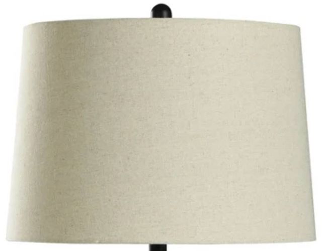 Stylecraft Black/Light Brown/Off-White Table Lamp-1