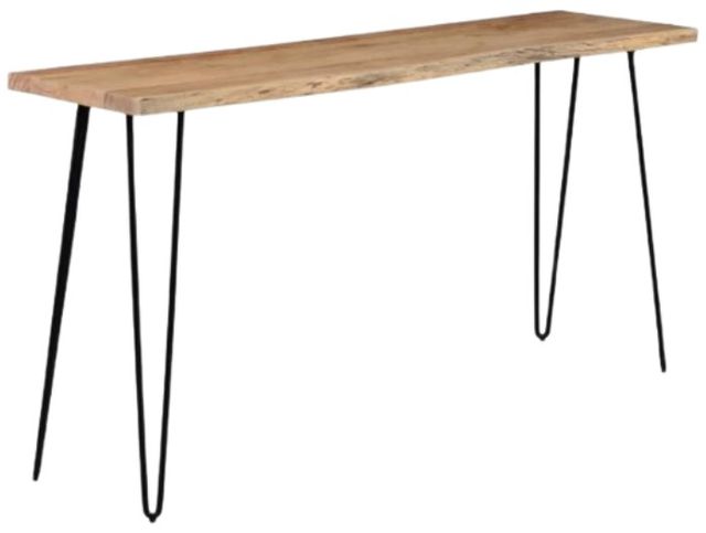 Jofran Inc. Nature's Edge 4-Piece Natural Sofa Console and Stool Set-2