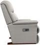 La-Z-Boy® Reed Oyster Leather Power Rocking Recliner with Headrest-3
