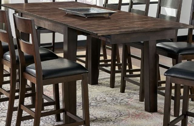A-America® Mariposa Warm Gray Gathering Table-0