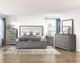 Homelegance® Owen Gray Eastern King Panel Bed-0