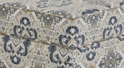 Fusion Furniture Chalupnik Storm Multi-Colored Accent Ottoman-1