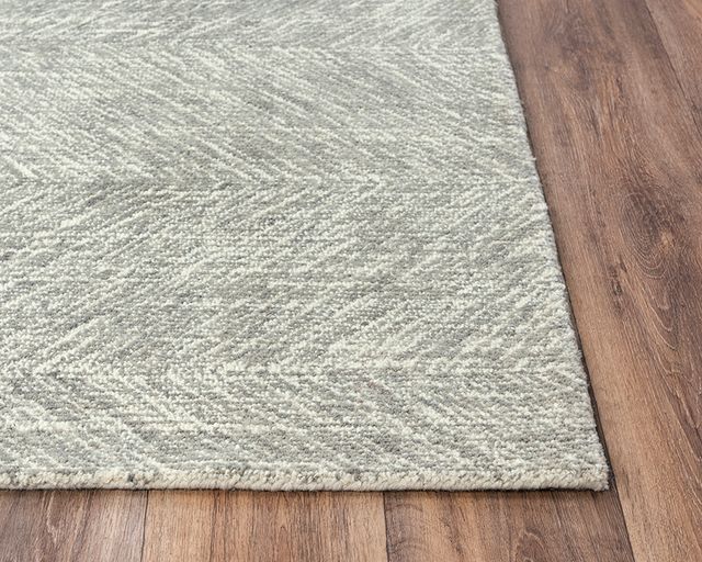 Rizzy Home Etchings Gray 5'x8' Rectangular Rug-3