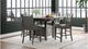 Jofran Inc. Manchester 5-Piece Gray Counter Height Dining Set-0