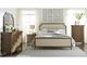Standard Furniture Brussels Toffee Wood Upholster Panel Bed-2
