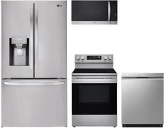 LG 4 Piece Stainless Steel Kitchen Package