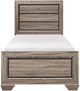 Mazin Furniture Beechnut Gray Natural Twin Panel Bed-0