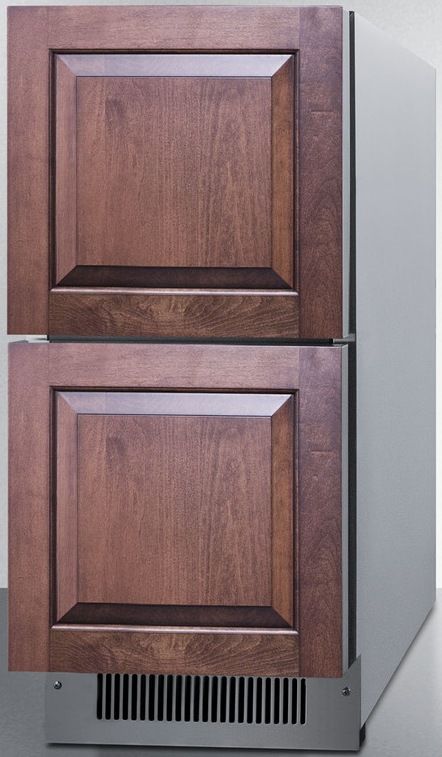 Summit® 2.8 Cu. Ft. Panel Ready Refrigerator Drawers-3