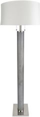 Surya Russo Medium Gray Frosted Floor Lamp-0