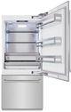 ZLINE 36" 19.8 Cu. Ft. Stainless Steel Built In Bottom Freezer Refrigerator-3