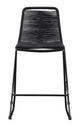 Armen Living Shasta Black 26" Outdoor Counter Stool-1