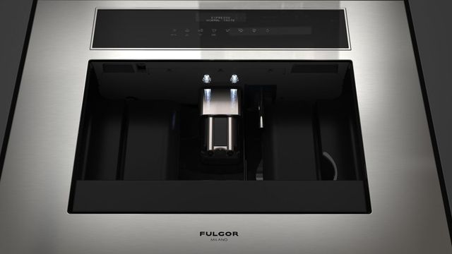 Fulgor Milano Matteo 700 Series 24" Fingerprint Resistant Stainless Steel Built-In Coffee Maker-2
