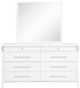 Coaster®  Gracemont White Dresser with Mirror-1