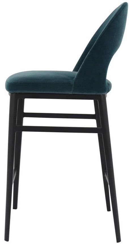 Moe's Home Collection Roger Teal Counter Stool-2
