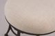 HH2 Home Christina Bronze/Cream Vanity Stool-1