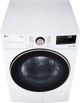 LG 7.8 Cu. Ft. White Ventless Electric Dryer with Dual Inverter HeatPump™ Technology-3