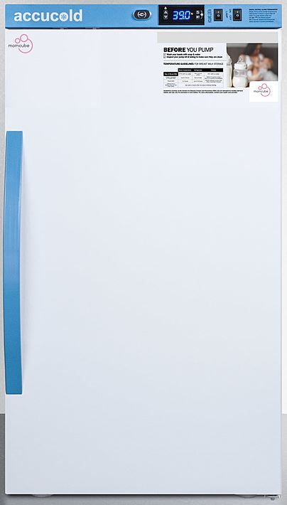 Accucold® by Summit® MOMCUBE™ 3.0 Cu. Ft. White Breast Milk Refrigerator-0