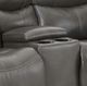 HomeStretch Galaxy Black Power Reclining Loveseat-2