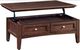 Whittier Wood® Furniture McKenzie Caffe Lift Top Coffee Table-1