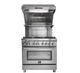 FORNO® Alta Qualita 36" Stainless Steel Wall Mounted Range Hood-4