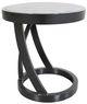 CabanaCoast® Customizable Element Aluminum 16" Outdoor Round Side Table-0