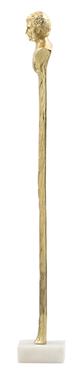A & B Home Gold Large Roman Statue-2