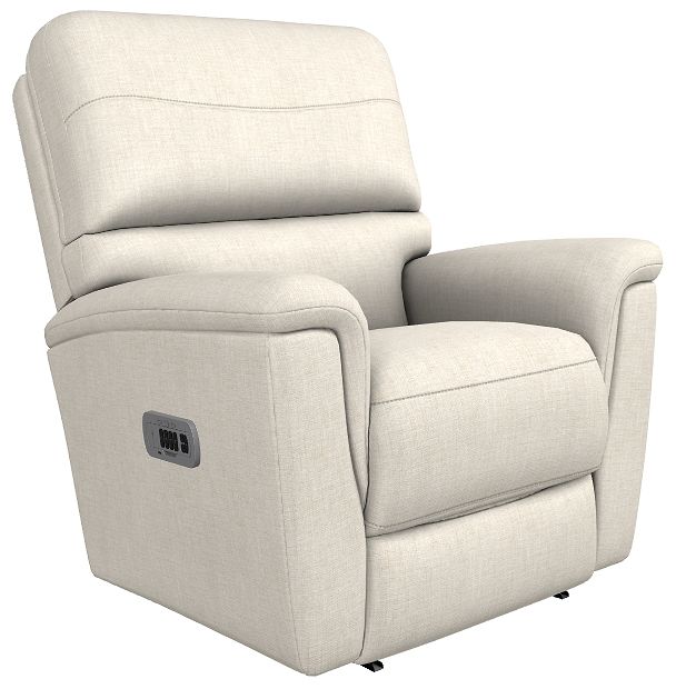 La-Z-Boy® Ava Ivory Power Wall Recliner with Headrest and Lumbar-0