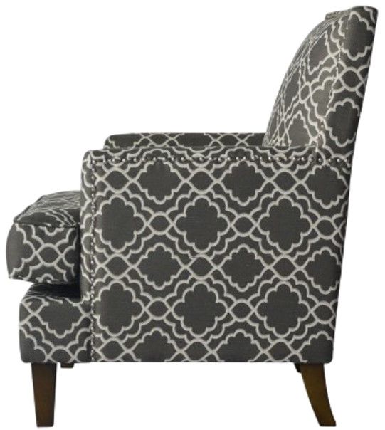 Jofran Inc. Aubrey Granite Accent Chair-3