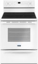 Maytag® 30" White Freestanding Electric Range-0