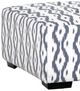 Franklin™ Journey Parga Smoke Square Ottoman-3