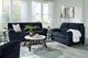 Signature Design by Ashley® SimpleJoy Navy Loveseat-5