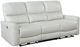 Coaster® Greenfield Ivory Upholstered Power Reclining Sofa-0
