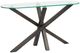 Magnussen Home® Jax Carbon Shadow Oval Sofa Table-0