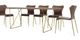 VIG Furniture Modrest Antique Brass Dining Table-1