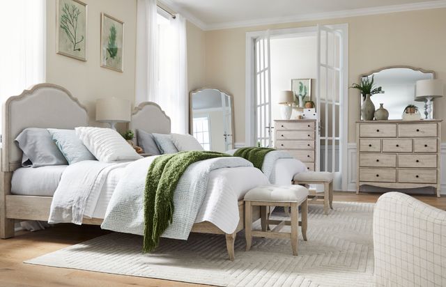 aspenhome® Provence Linen Bench-1