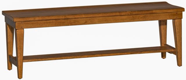 Liberty Furniture Hearthstone Ridge Tobacco Bench-0